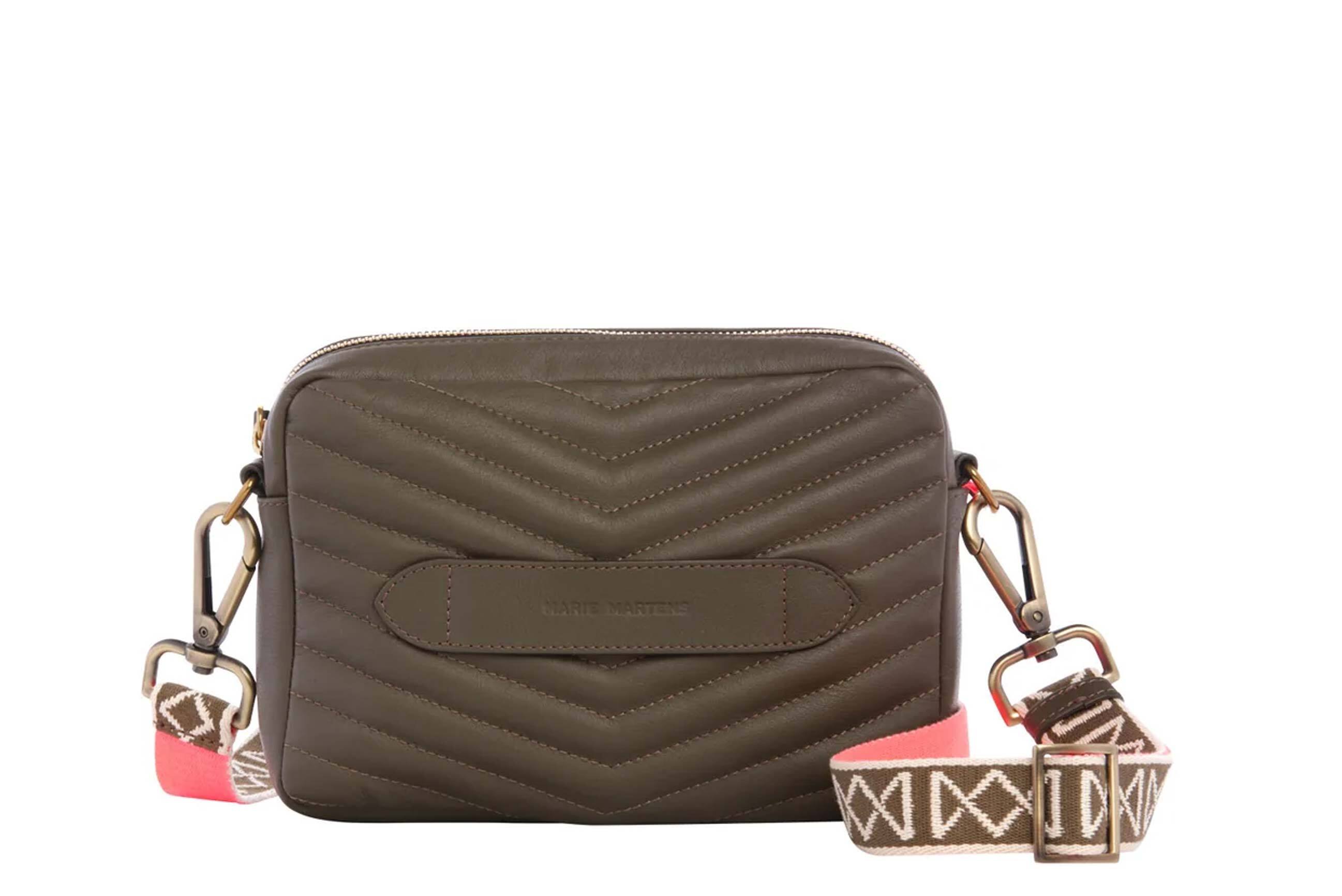 Sac bandoulière Marie Martens Vert BENTO Livraison