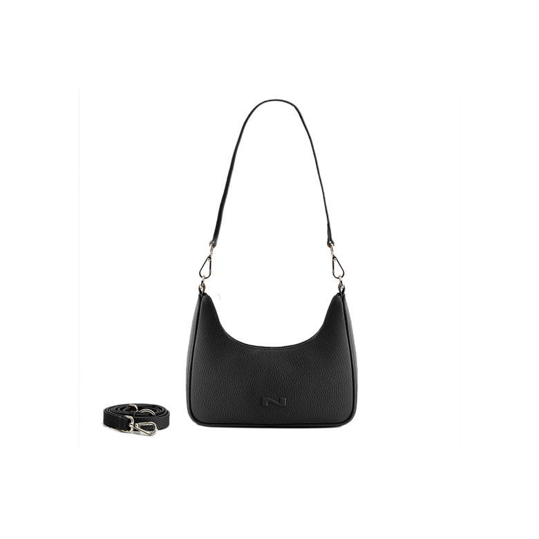 Nathan-baume schultertasche schwarz