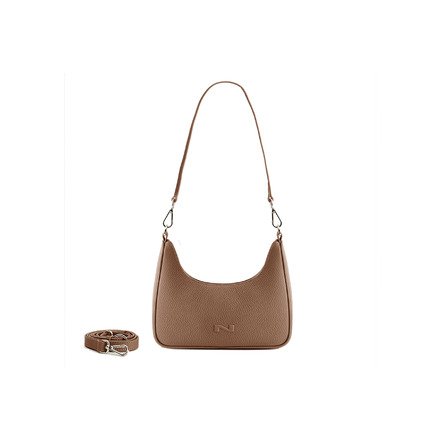 Nathan-baume schoudertas cognac
