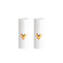 Rader décoration pour bougies blanc 1
