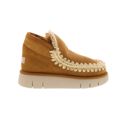 Mou lage schoenen cognac