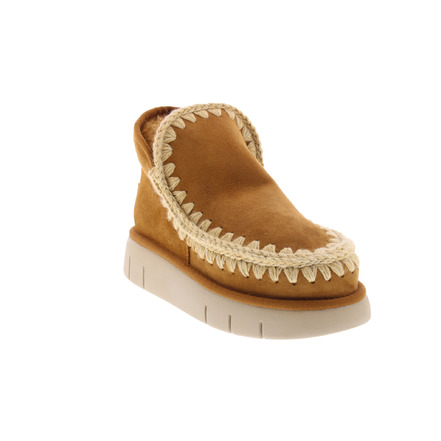 Mou lage schoenen cognac