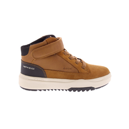 Geox high shoes cognac