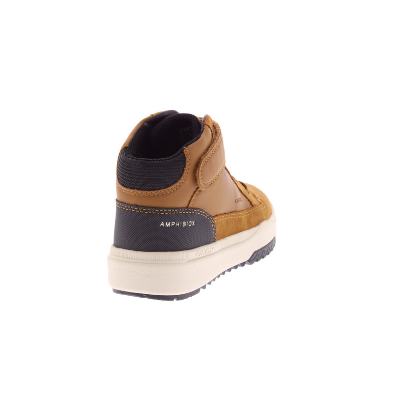 Geox high shoes cognac 4
