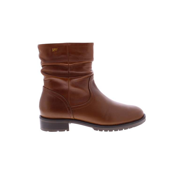 Riverwoods ankle boots cognac 1