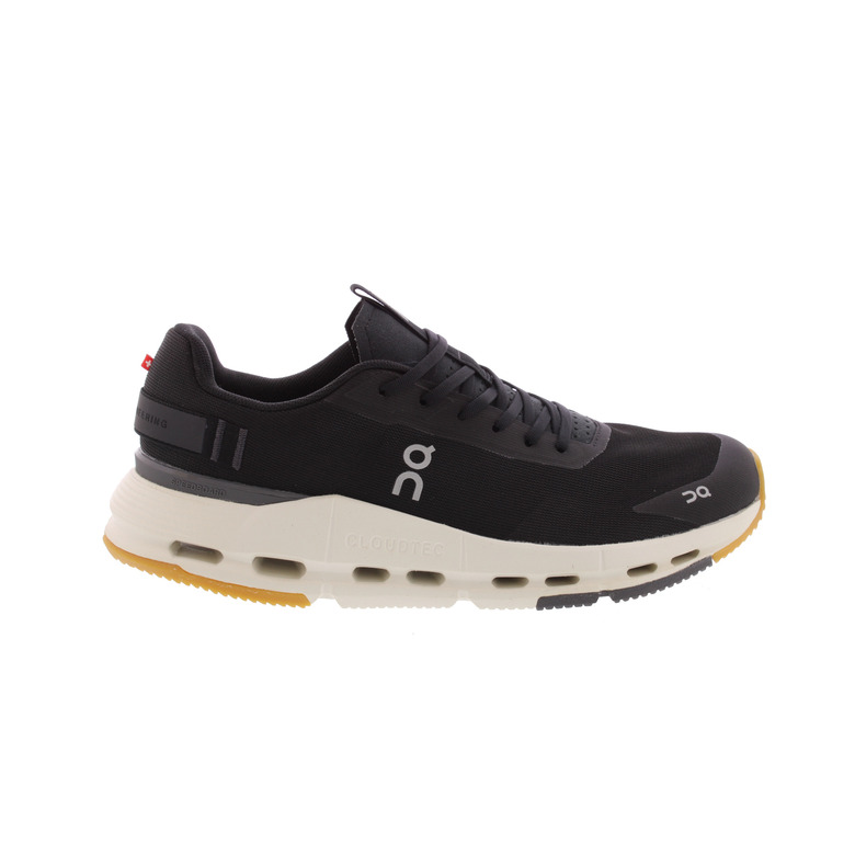 On Running sports shoes black