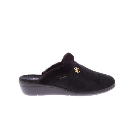 Scapa pantoffeln schwarz
