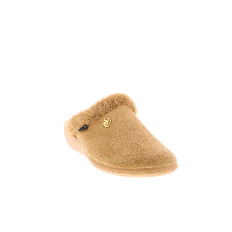 Scapa pantoufles camel 2