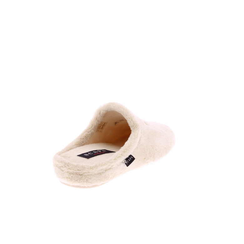 Scapa pantoffeln ecru 4