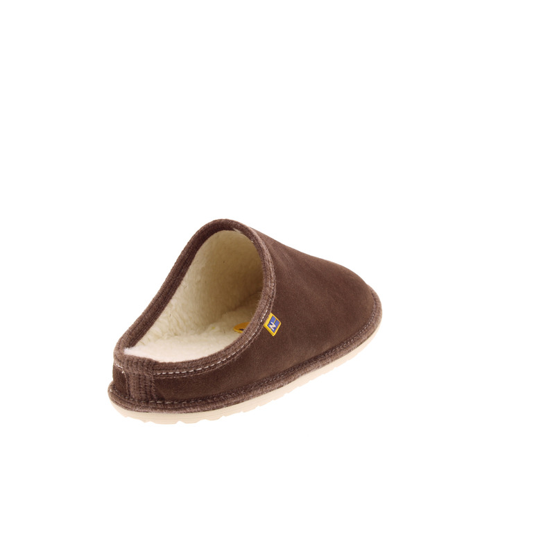 Nordika's pantoufles brun 4