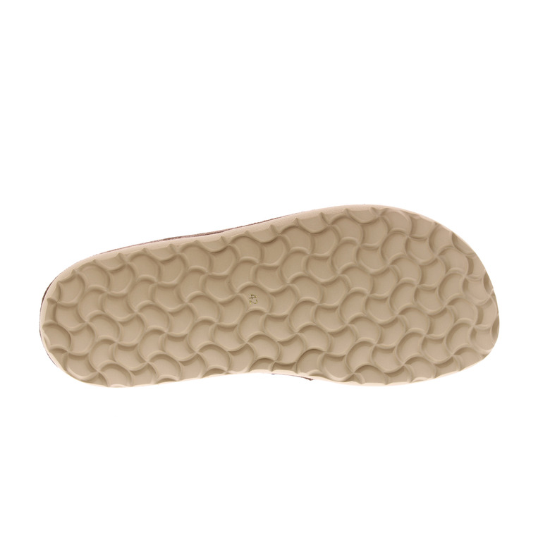 Nordika's pantoufles brun 5