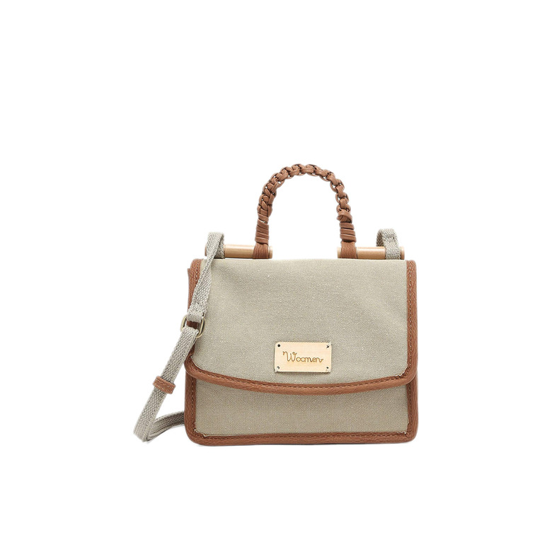 Woomen Vegan crossbody lightbrown