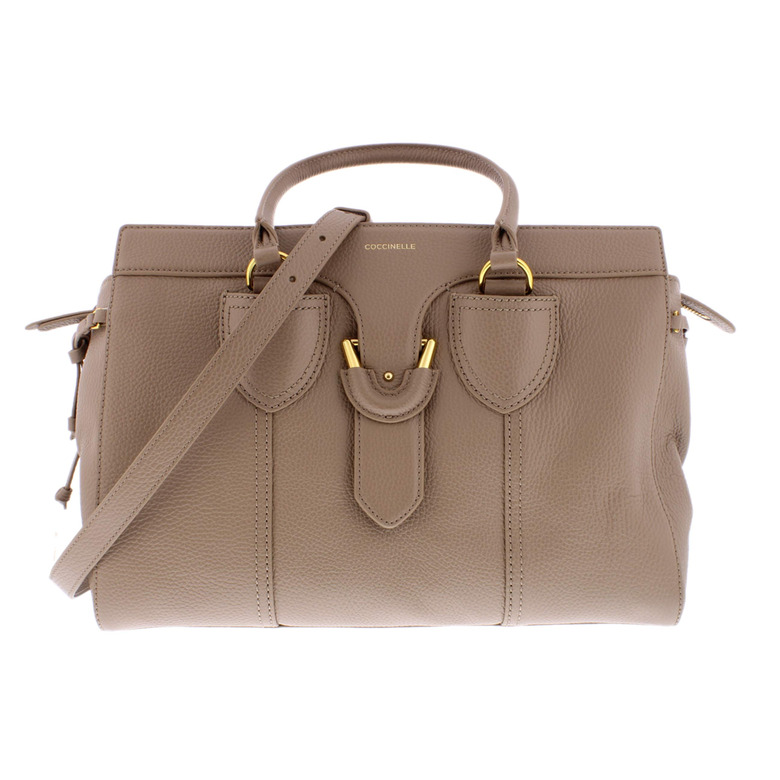 Coccinelle handtas taupe 5