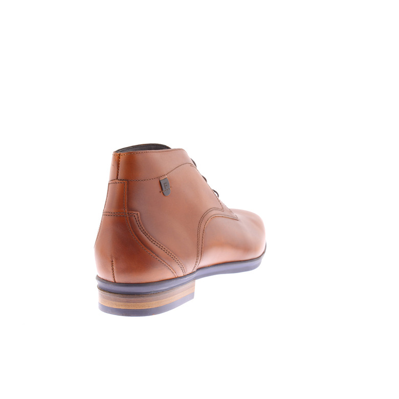 Floris Van Bommel hoge schoenen cognac 4