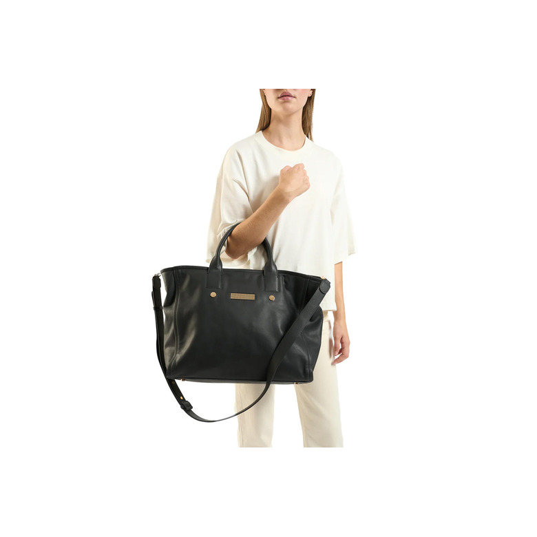 Clio Goldbrenner shopper zwart 3