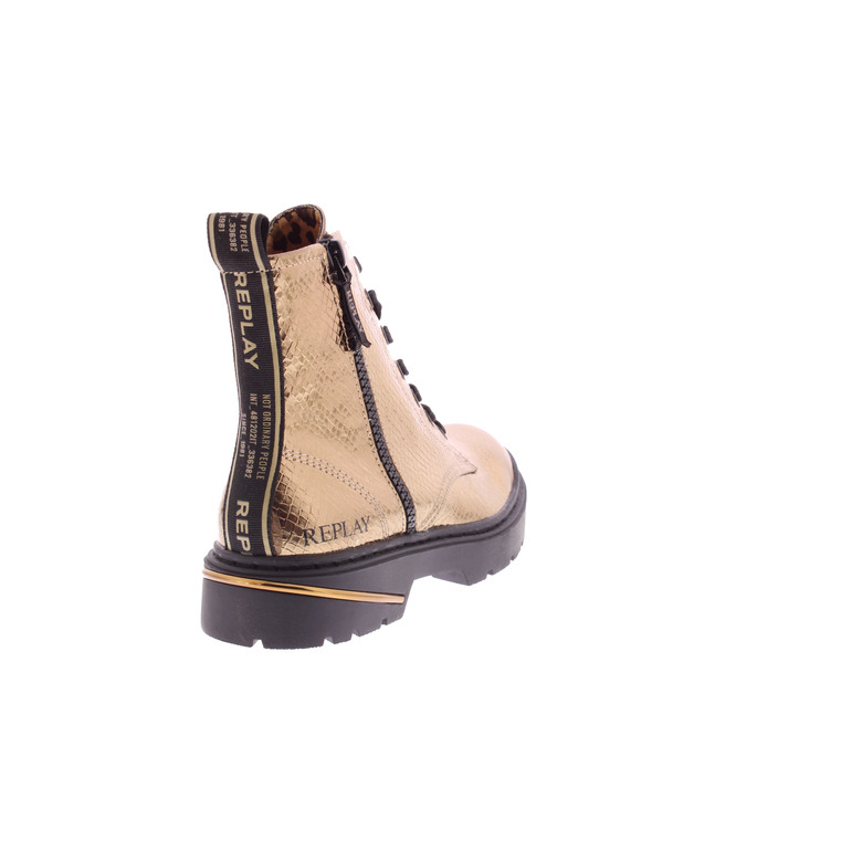Replay high shoes gold 4
