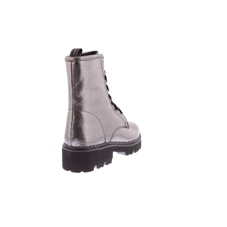 Tango chaussures à lacets argent 4