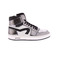 Hip high shoes silver