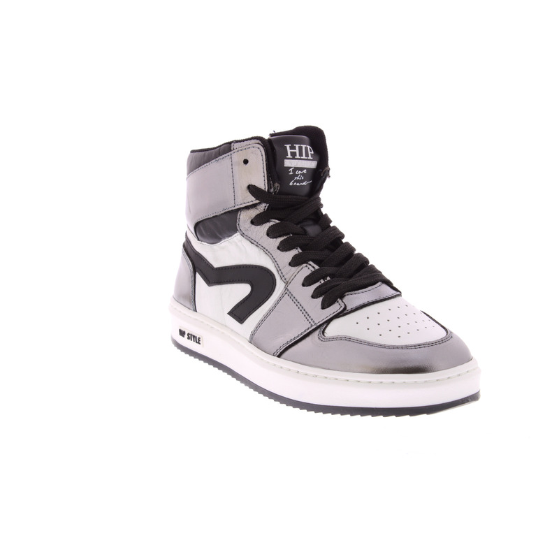 Hip high shoes silver 2