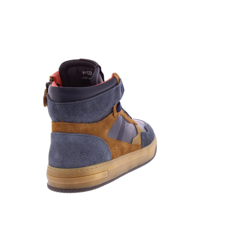 Hip high shoes blue 4