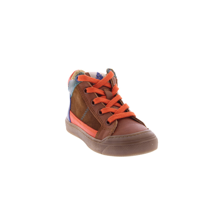Acebo's high shoes cognac 2