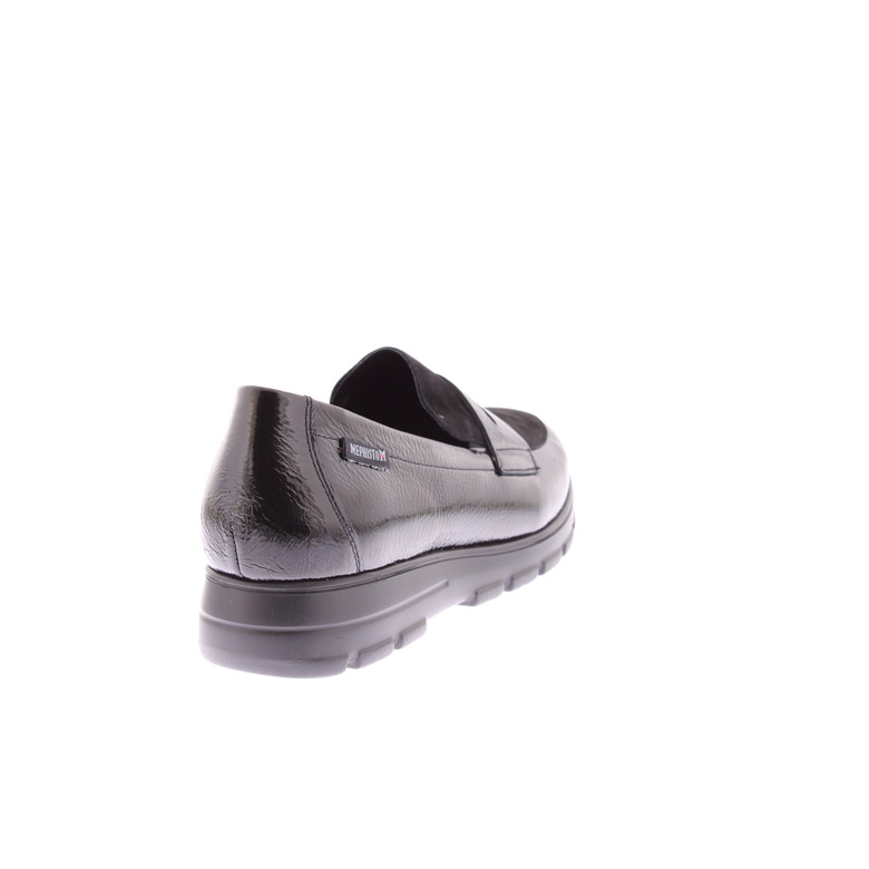 Mephisto mocassins zwart 4