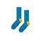 Happy Socks chausettes bleu 1
