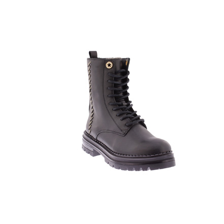 Hip high shoes black