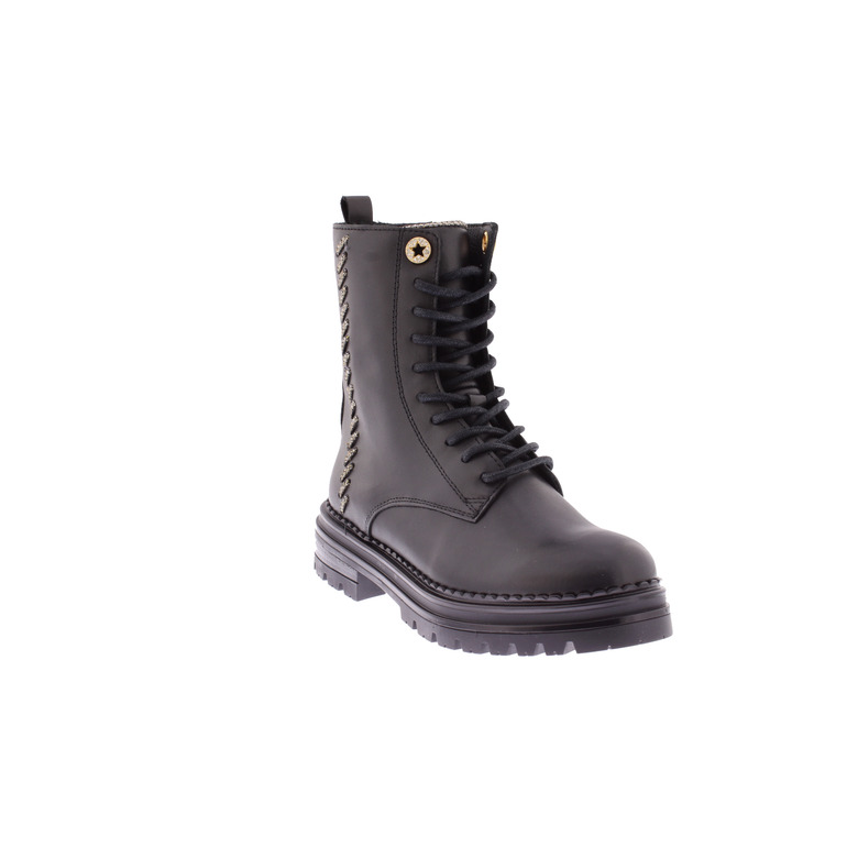 Hip high shoes black 2