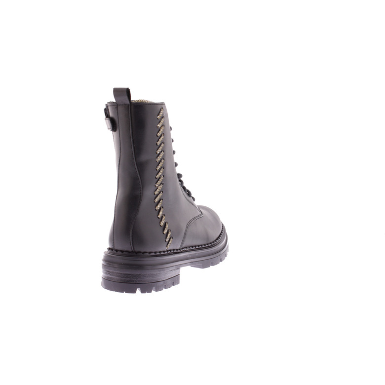 Hip high shoes black 4