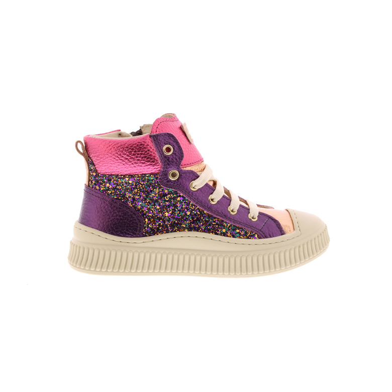 Beberlis high shoes violet 1