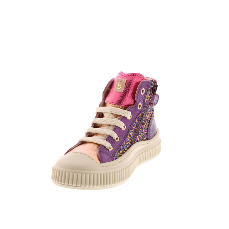 Beberlis high shoes violet 3