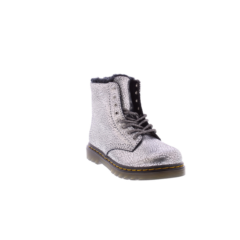 Dr Martens boots silver 2