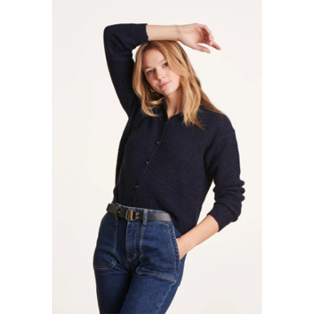 La Fee Maraboutee strickjacke blau