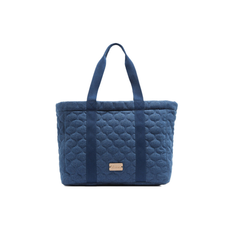 Woomen Vegan shopper blau
