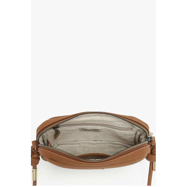 Woomen Vegan crossbody brown 3