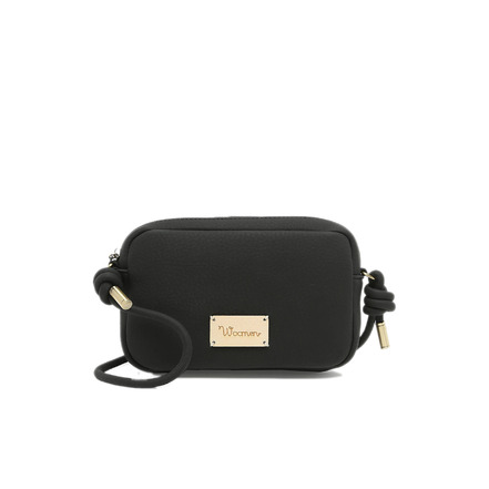 Woomen Vegan sac bandoulière noir