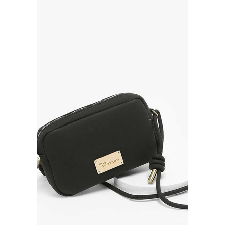 Woomen Vegan sac bandoulière noir