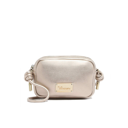 Woomen Vegan sac bandoulière or