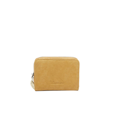 Woomen Vegan wallet yellow