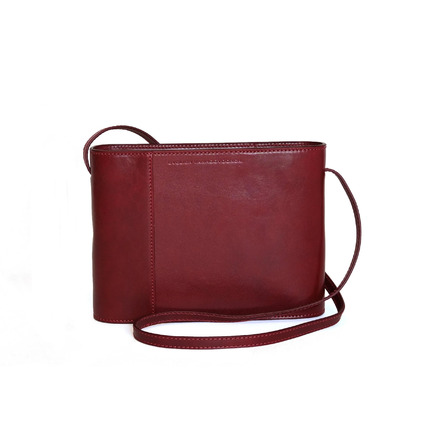 Evelien Vanhooydonck sac bandoulière rouge