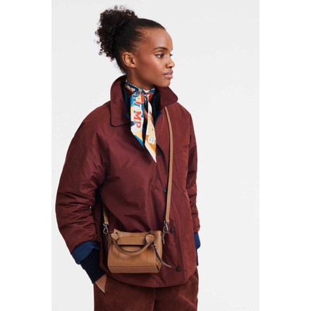 Longchamp sac à main cognac