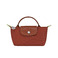 Longchamp makeup bag brown 1