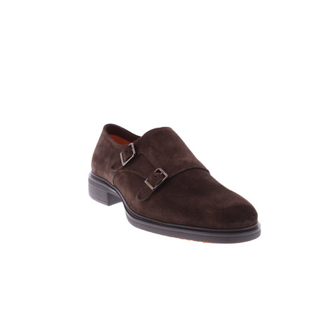 Santoni chaussures basses brun