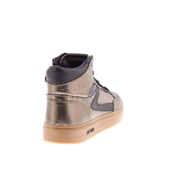 Hip high shoes bronze 4