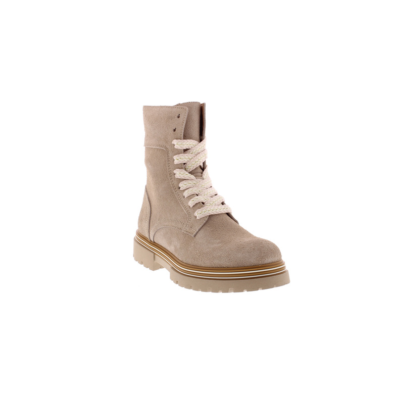 Hip high shoes lightbrown 2
