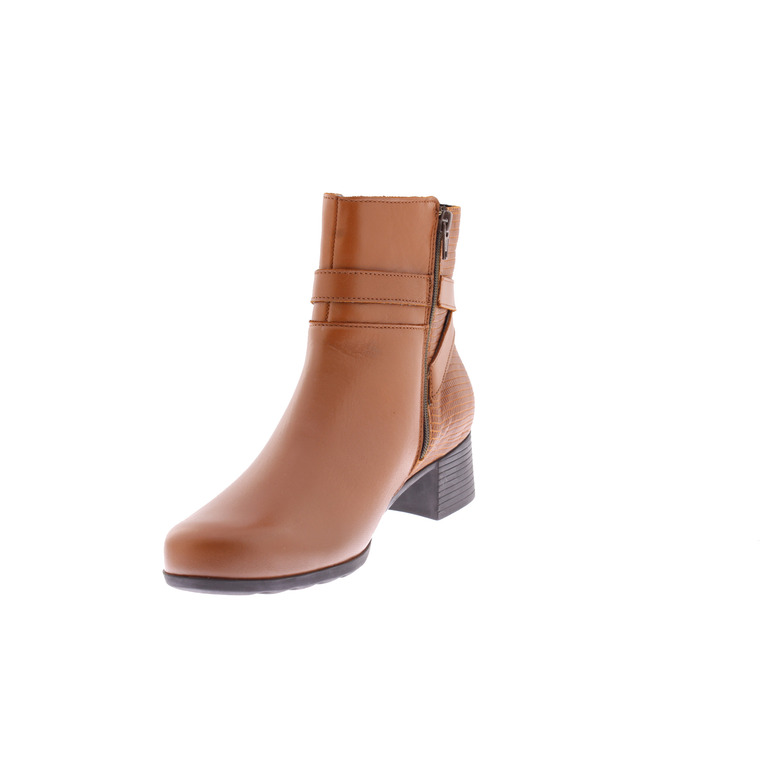 Mephisto enkellaarsjes cognac 3