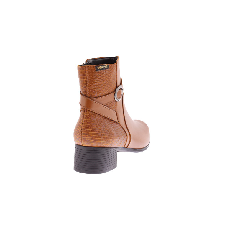 Mephisto enkellaarsjes cognac 4