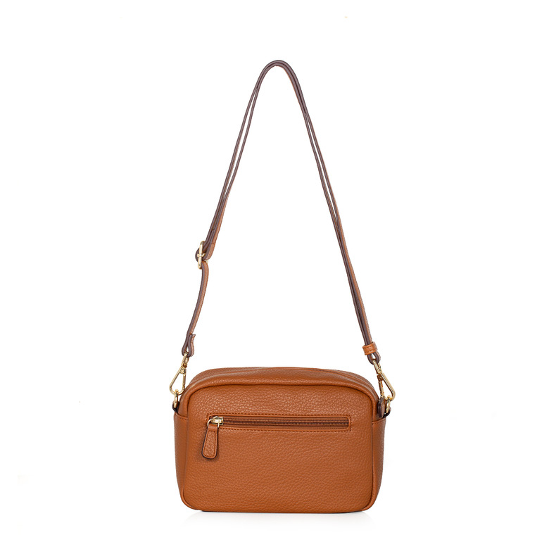Laurent David crossbody cognac 2