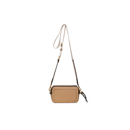 Laurent David umhängetasche beige